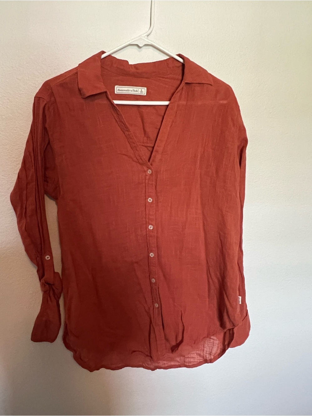 Abercrombie Linen Button Up